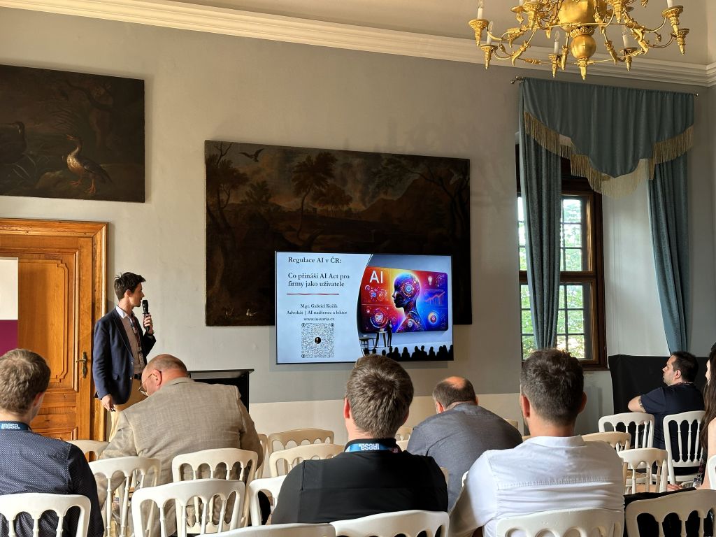 Přednáška na Česko-slovenském technologickém summitu